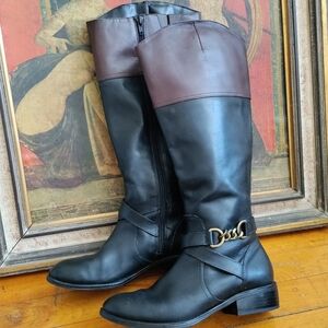 Lauren By Ralph Lauren Knee High Riding Boots Size 6.5